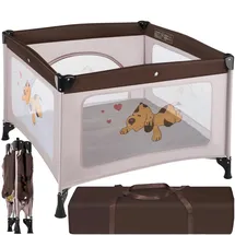 Tectake Tommy Junior 105 x 105 cm braun