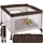 Tectake Tommy Junior 105 x 105 cm braun