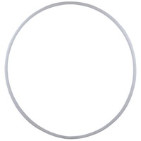 Hoopomania Hula-Hoop-Reifen Hula Hoop Rohling, steckbar (Snap Button), Ø 120cm, Weiss weiß Ø 120 cm