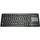Cherry Active Key kompakte Tastatur mit Touchpad, schwarz, PS/2, DE (AK-4400-GP-B/GE)