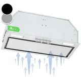 Klarstein Camila Dunstabzugshaube Einbau 70 cm 397 m3/h LED Touch Edelstahl Edelstahl