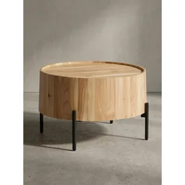 KADIMA DESIGN Kadima Akazie Braun Rund 60 x 60 x 41 cm