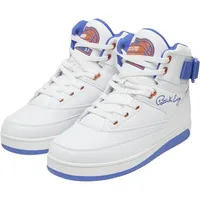 Ewing 33 Orion Strap Basketballschuh für Herren, Weiß/Königsblau/Orange, 44 EU - 44 EU