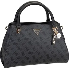 GUESS Noelle Girlfriend Satchel Coal Logo - Einheitsgröße