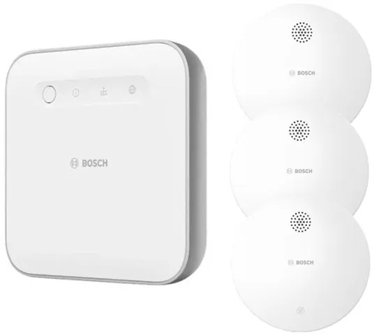 Smart Home Controller II + Rauchwarnmelder II (3-pack)