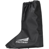 FAST WAY Regengamaschen, Wasserdichte Überschuhe, Variable Weite, Reflexmaterial, Offene Laufsohle, Verschweißte Frontnaht, Für Motorrad, Fahrrad & Wandern, XL - XL