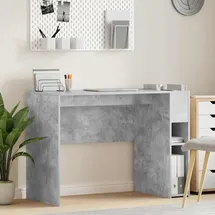 vidaXL Schreibtisch Beton Grau 109 x 50 x 78 cm Holzwerkstoff