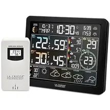 LA CROSSE TECHNOLOGY Wetterstation J+4 Schwarz