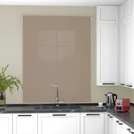 deco-raum Seitenzugrollo Tageslicht-Rollo Basic GL 115 x 150 cm braun
