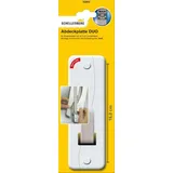 Schellenberg Abdeckplatte Duo 16 cm Lochabstand weiß