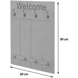 MCW Garderobenpaneel MCW-C89 Braun