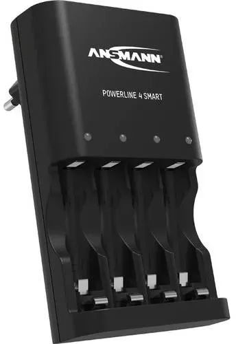 Preisvergleich Produktbild ANSMANN Intelligentes Ladegerät Powerline 4 Smart, schwarz