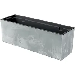 Prosperplast - Pflanztopf URBI CASE BETON-EFFEKt Beton, mit Wasserreservoir, Maße 580x180x195mm