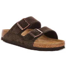 Birkenstock Arizona Suede Leather - brown - 39