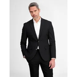 Baukastensakko LERROS "LERROS Herren Anzug-Sakko mit Stretchanteil, bequeme Passform", Herren, Gr. 54, schwarz, 49% Viskose, 29% Polyester, 20% Wolle, 2% Elasthan, Sakkos