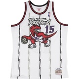Mitchell & Ness Mitchell & Ness, Herren, Sportshirt, Swingman Jersey Toronto Raptors 199899 Vince Carter (S),