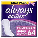 Always Profresh Slipeinlagen Normal, 64 Stück