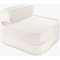 Wigiwama Flip Klappsessel 150x60 cm, Marshmallow, Kindersessel