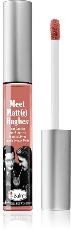 theBalm Meet Matt(e) Hughes Long Lasting Liquid Lipstick langanhaltender flüssiger Lippenstift Farbton Patient 7.4 ml