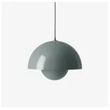 &Tradition FlowerPot Pendelleuchte stone blue