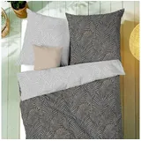 KAEPPEL Ventura Floral Grau 155 x 220 cm + 80 x 80 cm