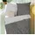 KAEPPEL Ventura Floral Grau 155 x 220 cm + 80 x 80 cm