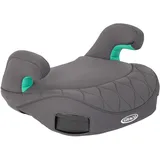 Graco Booster Max R129 ISOFIX Sitzerhöhung ohne Rückenlehne, von 137 bis 150 cm (ca. 7-12 Jahre), Iron