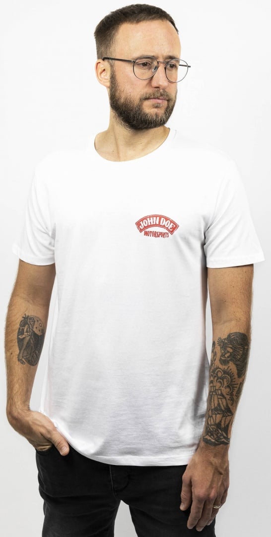 John Doe Ratfink T-shirt, wit, 2XL