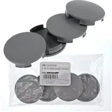 BRANDT AUTOMOTIVE Radkappe 4X 53,9mm Nabenkappen Radnaben Kappen Grau Gewölbt für Suzuki bis 2011