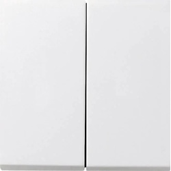 Gira 0128112 Lichtschalter Weiß, Taster + Schalter, Weiss
