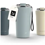 LARS NYSØM Thermo Kaffeebecher 0,5 l Blau