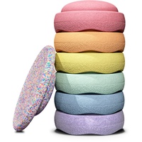 Stapelstein Super Confetti Rainbow Set pastel | Stapelstein®