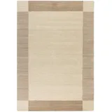 Steffensmeier Wollteppich, Beige, Naturmaterialien, Rechteckig, 250x350 cm, für Fußbodenheizung geeignet, Teppiche & Böden, Teppiche, Naturteppiche