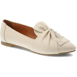 Beige Ballerinas Ravini Modische Damenschuhe, 38
