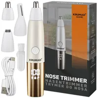 krumad Nasenhaartrimmer 3in1 Schwarz