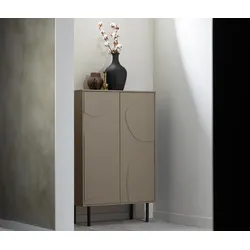 Tchibo - Woood Lagerschrank »Cadiz« aus Kiefernholz - 85x40x135cm - braun - Holz
