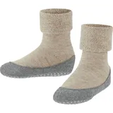 Falke Kinder Stoppersocken Cosyshoe Minis K HP Wolle rutschhemmende Noppen 1 Paar, Beige (Sand mel. 25-26