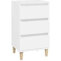 vidaXL Nachtschrank 40 x 35 x 70 cm Weiß