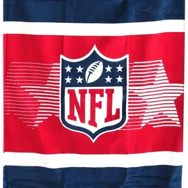 Herding NFL Badetuch 80 x 150 cm rot/blau