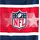 Herding NFL Badetuch 80 x 150 cm rot/blau