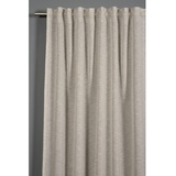 GARDINIA Schal mit Gardinenband, Naturoptik, beige 140 x 245 cm