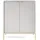 Selsey Highboard 104 x 125 x 39 cm Grau