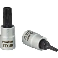 PROXXON 1/4" TX-Einsatz T 20 mit Stirnbohrung