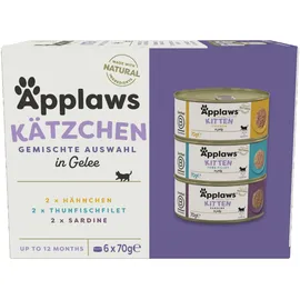 Applaws Kitten Multipack, 6er Pack 6 x 70 g)