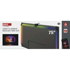 EMOS Smarte TV Hintergrundbeleuchtung 189 cm 24 W RGBIC 660 lm