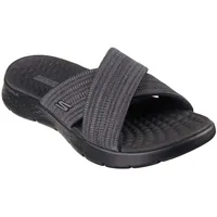 SKECHERS Go Walk Flex Sandal - Impressed Damen schwarz, Größe 39 EU