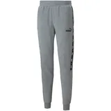 Puma Essentials+ Tape Jogginghose Herren medium gray heather L