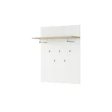 Forte Garderobenpaneel Toneo 86,5 x 105,6 x 30 cm Weiß