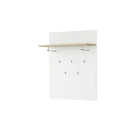Forte Garderobenpaneel Toneo 86,5 x 105,6 x 30 cm Weiß