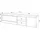 SKRAUT HOME Lowboard 212x50 cm Beige Holzwerkstoff